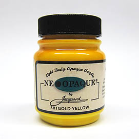 Neopaque Acrylfarbe goldgelb